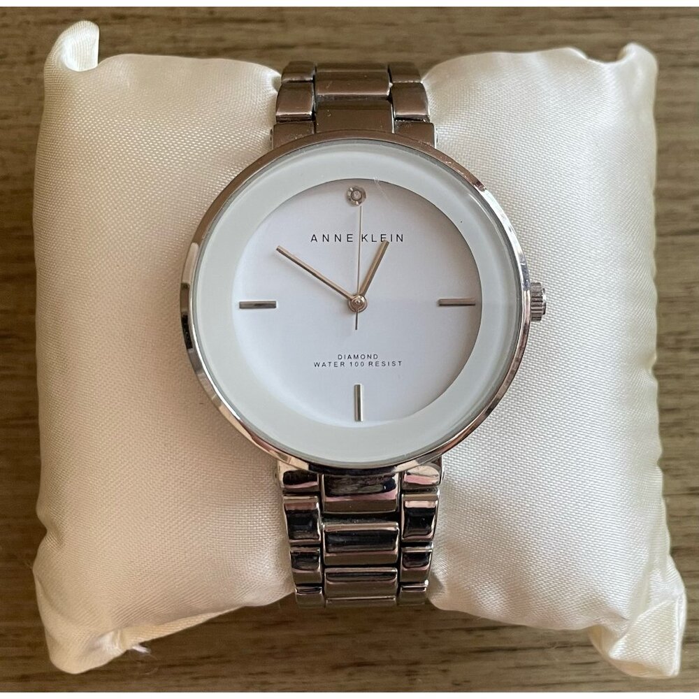 Anne Klein Silver Analog Watch